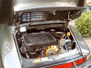 auto airco service marx onderhoud aan Porsche